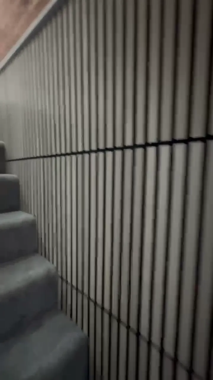 Walkthrough of the finished lower level room